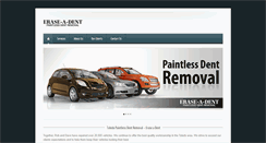 Desktop Screenshot of eraseadent.com
